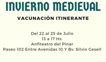 COVID-19: SE DESARROLLARN JORNADAS DE VACUNACIN EN 